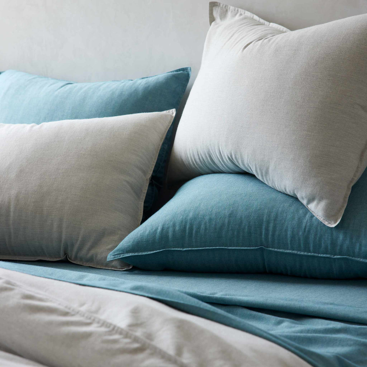 Heathered Cashmere Pillowcase Set