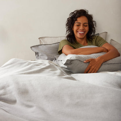 Heathered Cashmere Pillowcase Set