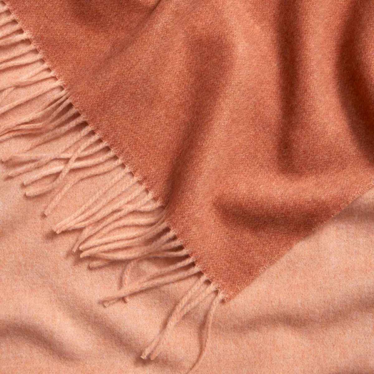 Two-Toned Lambswool Throw Blanket - Last Call