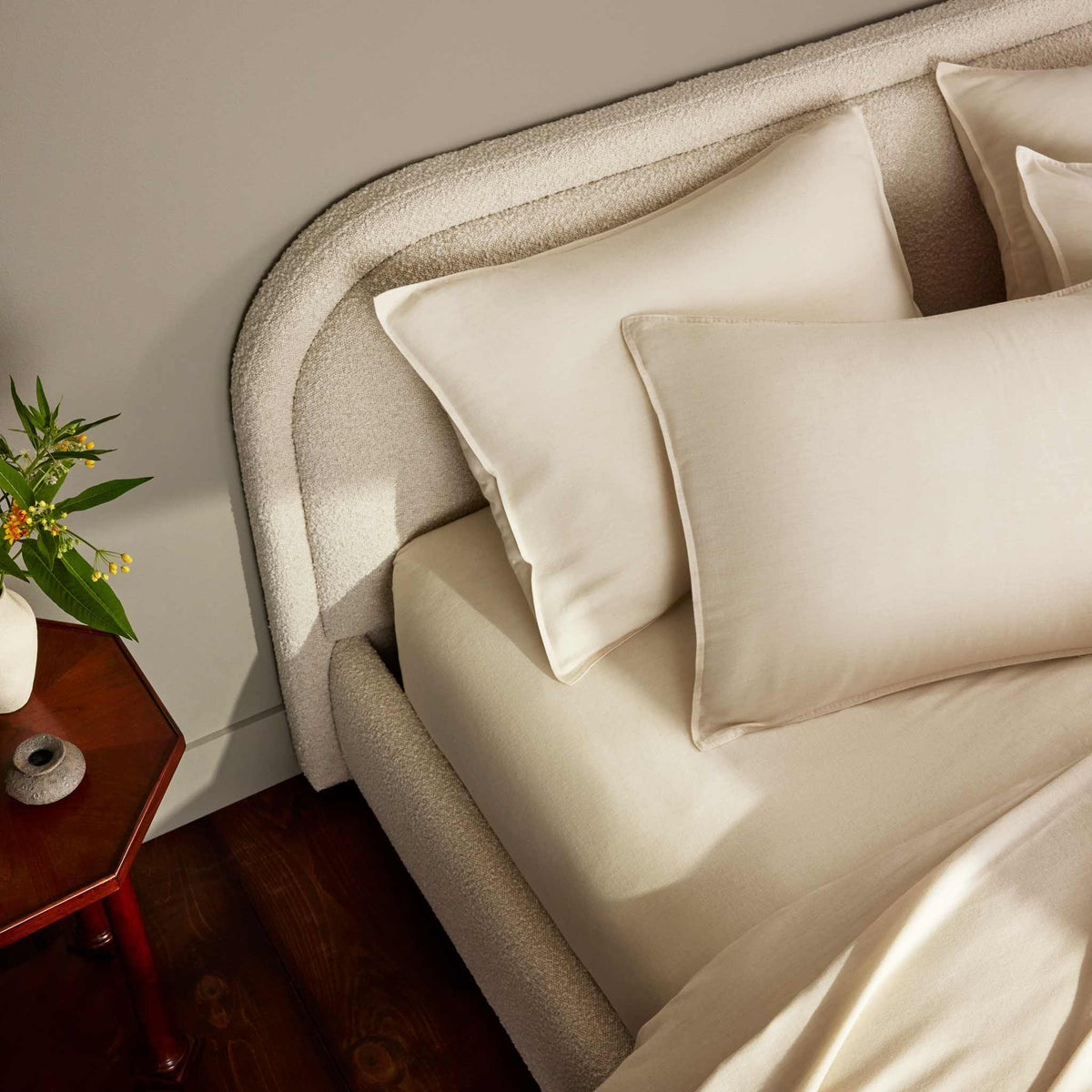 Heathered Cashmere Bedding Move-In Bundle