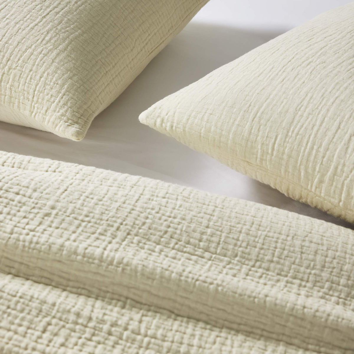 Breezeweave Crinkle Cotton Duvet Cover - Last Call