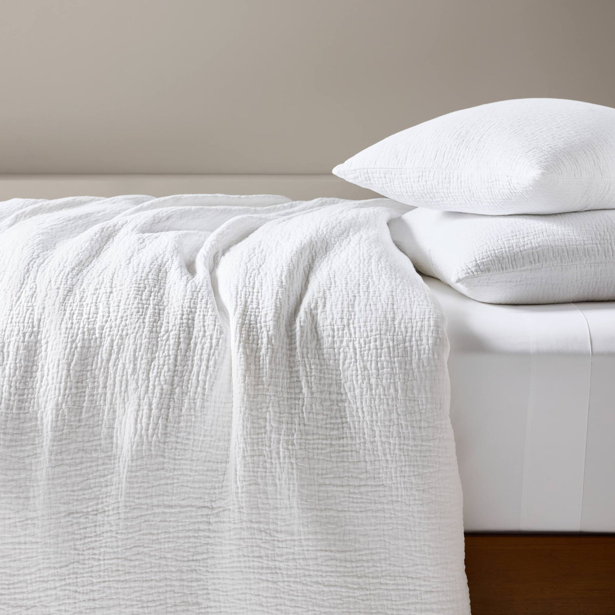 Breezeweave Crinkle Cotton Duvet Cover - Last Call