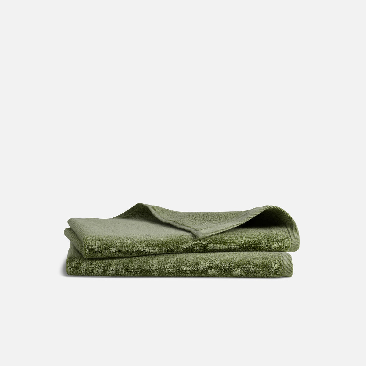 Plush Turkish Cotton Hand Towels Set of 2
