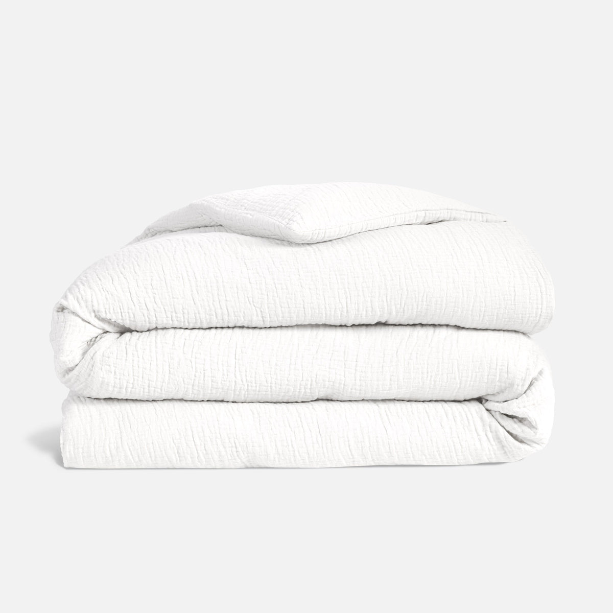 Breezeweave Crinkle Cotton Duvet Cover - Last Call