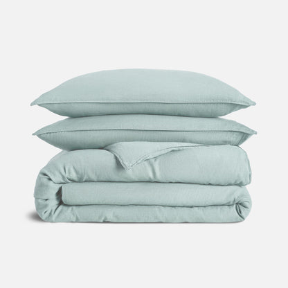 Washed European Linen Duvet Set