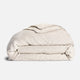Oxford Stripe in Oat Chambray