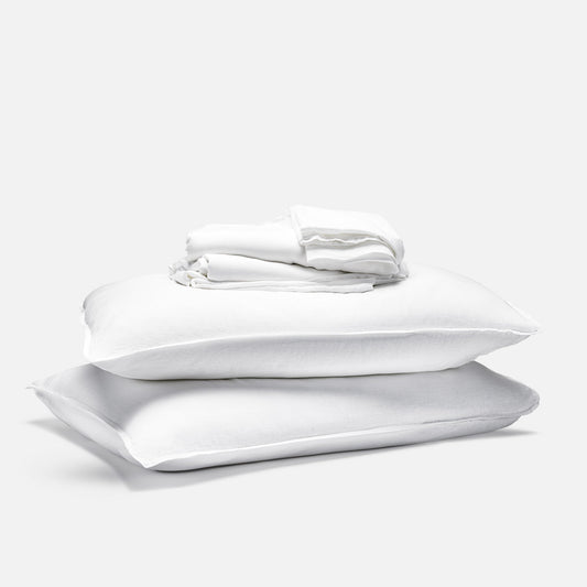 Washed European Linen Core Sheet Set