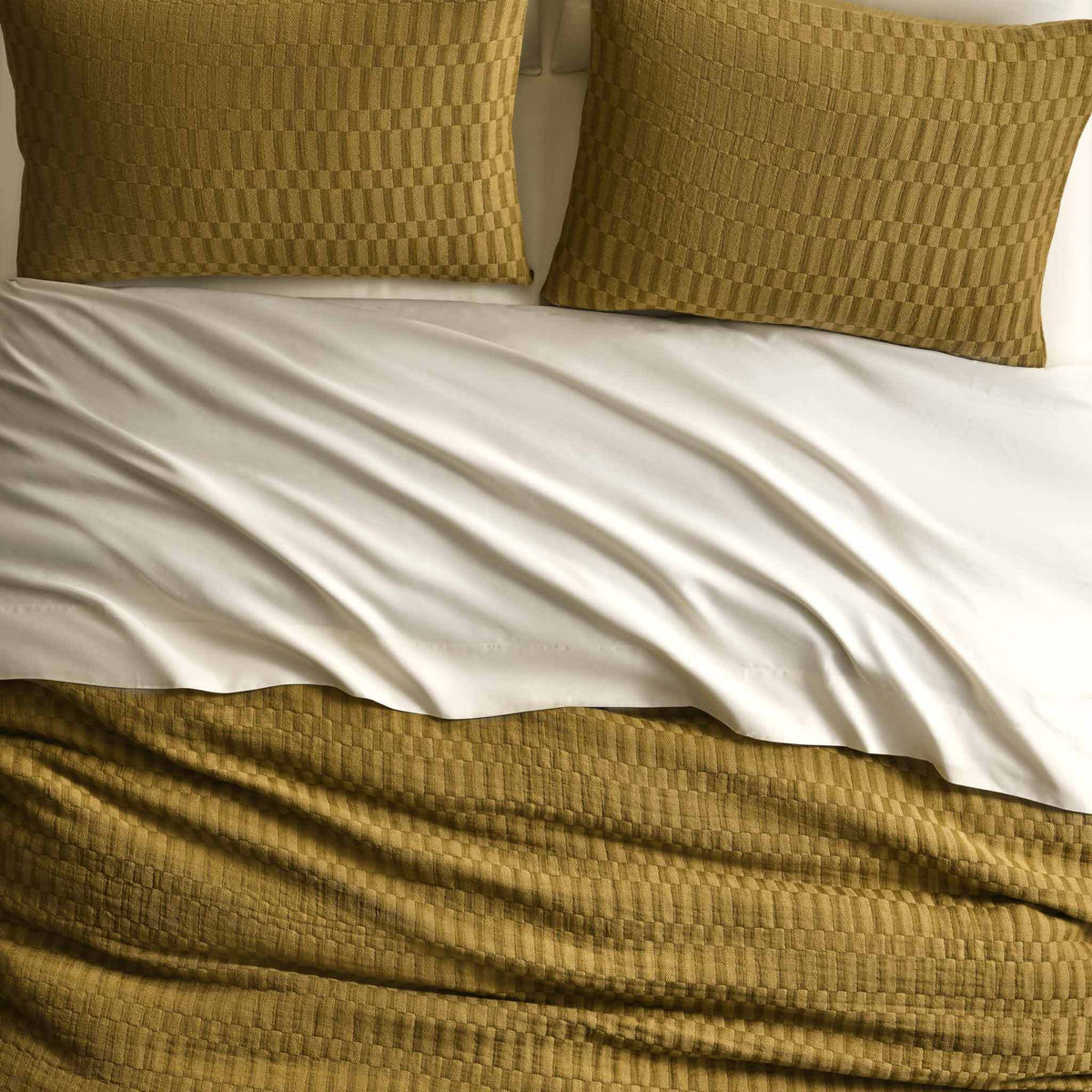 Woven Checkerboard Duvet Cover - Last Call