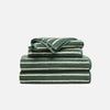 Striped Botanical Green