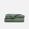 Striped Botanical Green