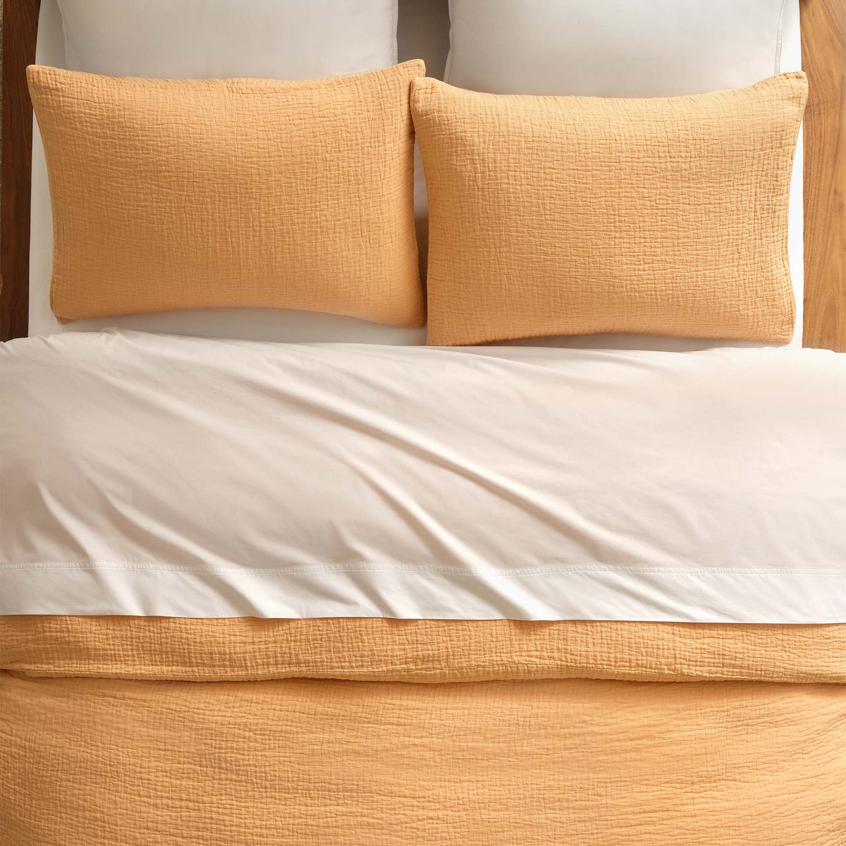 Breezeweave Crinkle Cotton Sham Set - Last Call