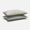Oxford Stripe in Fresh Moss Chambray