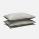 Oxford Stripe in Fresh Moss Chambray