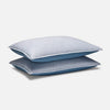 Oxford Stripe in Storm Chambray