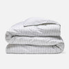 Tandem Stripe in White & Frost