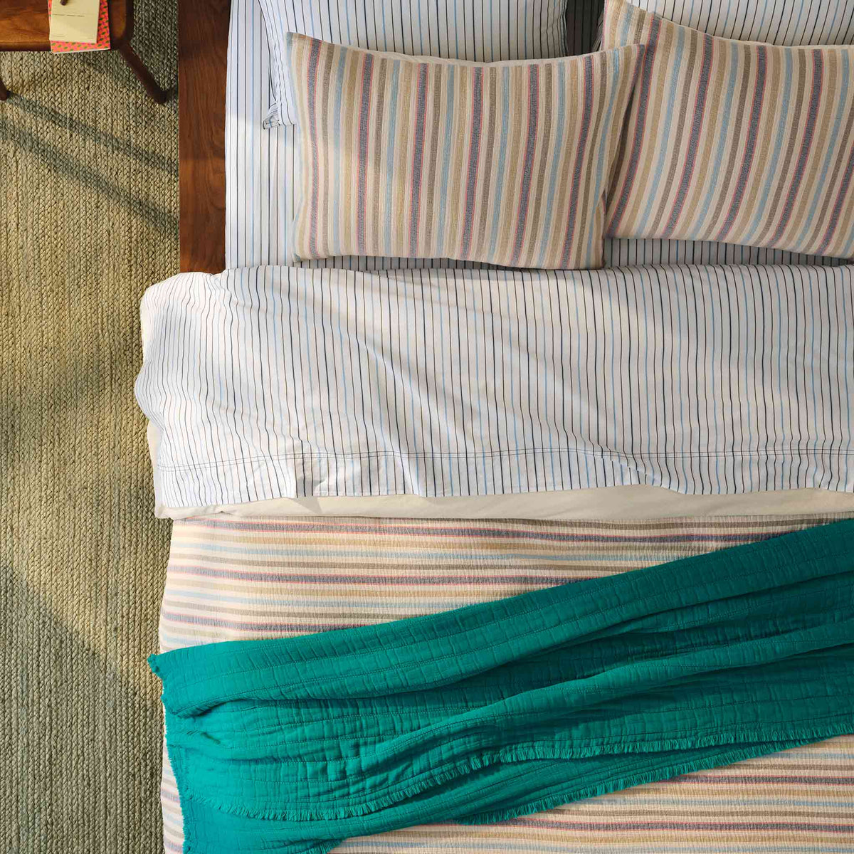 Sunwashed Stripe Sham Set - Last Call