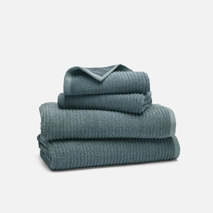 Ribbed Cotton TENCEL™ Bath Towel Bundle