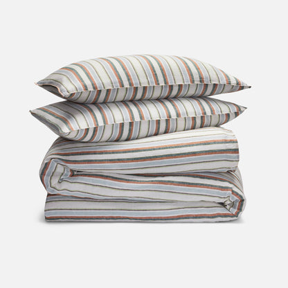 Washed European Linen Duvet Set