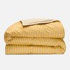 Reversible Tandem Stripe in Ochre