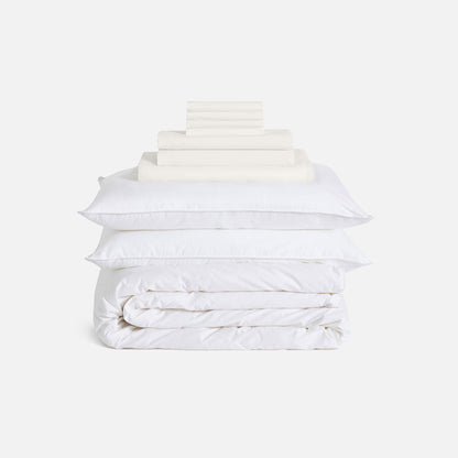 Classic Percale Bedding Move-In Bundle