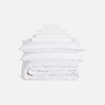 Classic Percale Bedding Move-In Bundle